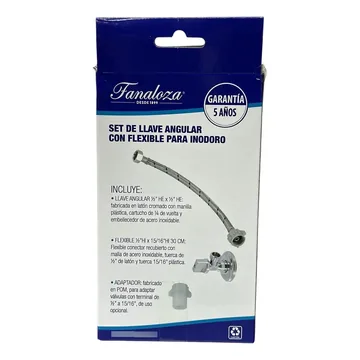 SET Llave Angular CON Flexible 30CM 2