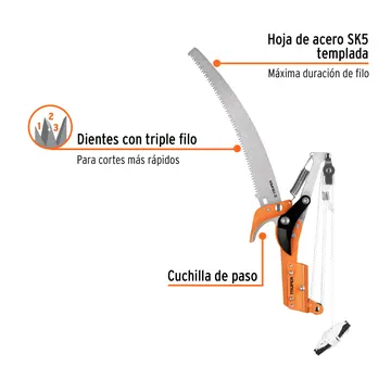 Cortador de Ramas Altas sin Mango