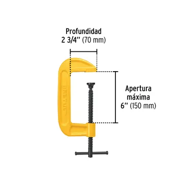 Prensa 6" de Hierro Dúctil