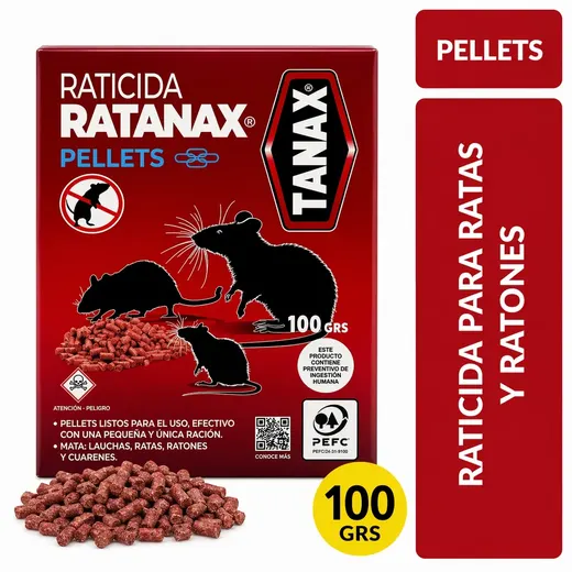 Raticida Ratanax 100GRS