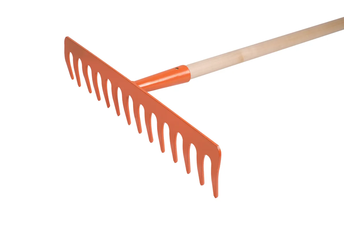 Rastrillo Jardinero 14D M/madera 4MM (6108050)