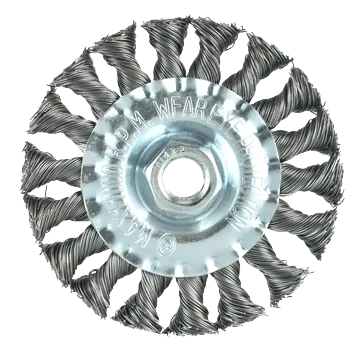 Grata Circular Acero Trenzado 4" M14X2