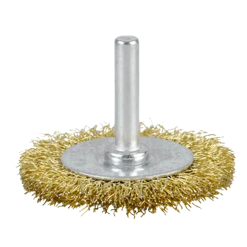 Grata Circular Acero Ondulado 2" C/vastago
