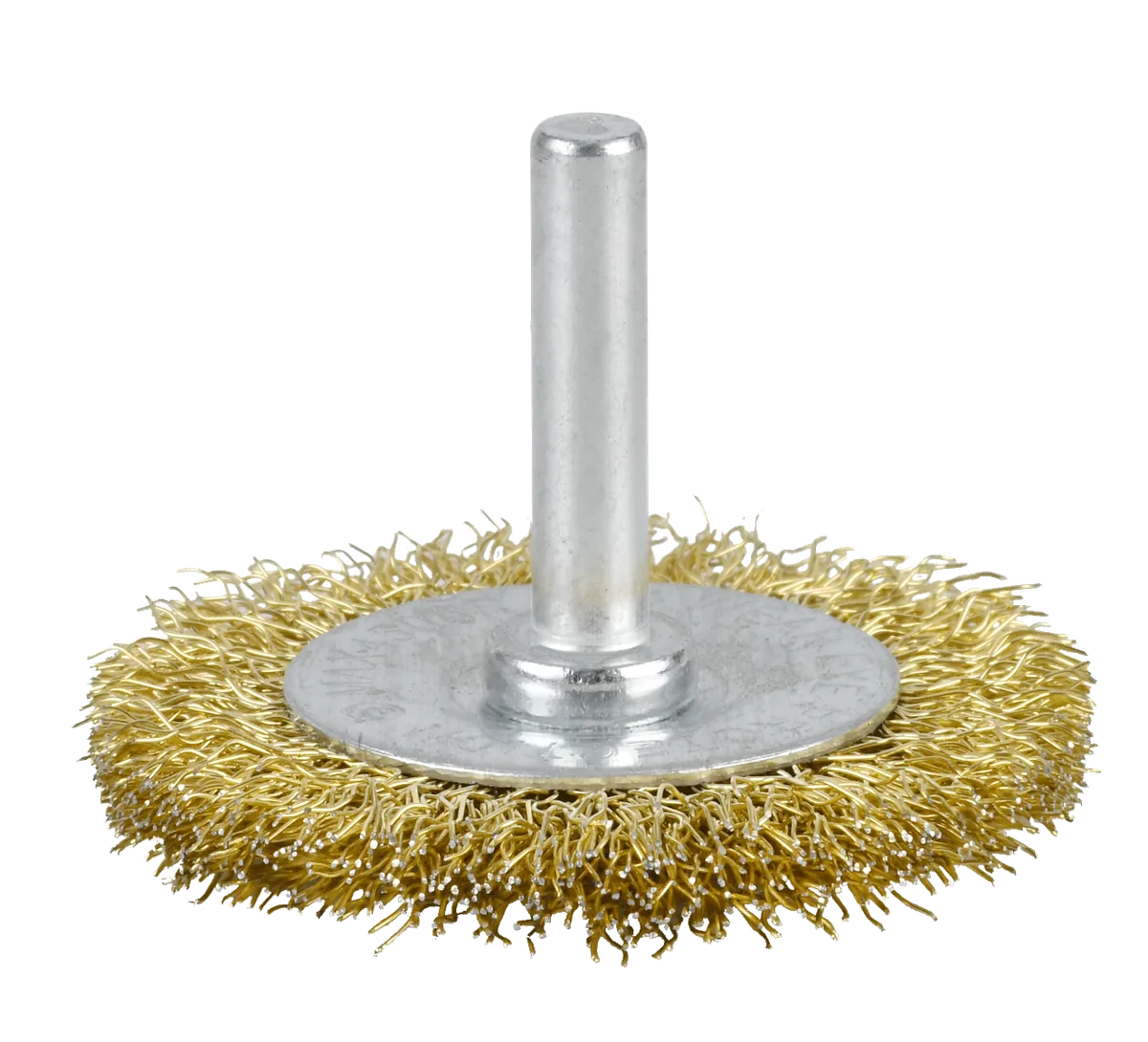 Grata Circular Acero Ondulado 2" C/vastago