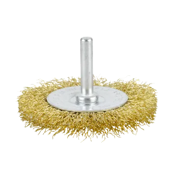 Grata Circular Acero Ondulado 2 1/2" C/vastago