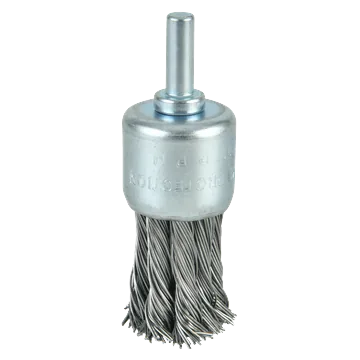 Grata TIPO Brocha Acero Trenzado 1" C/vastago