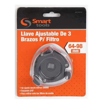 Llave Ajustable DE 3 Brazos P/ Filtro 64-96MM