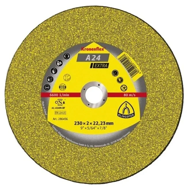 Disco DE Desbaste 9.0" #A 24 Extra
