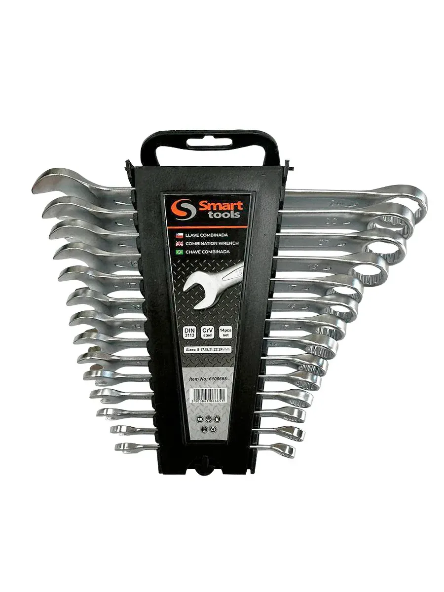 JGO. Llaves Pta.-corona 6-22 MM. 12 PZS.